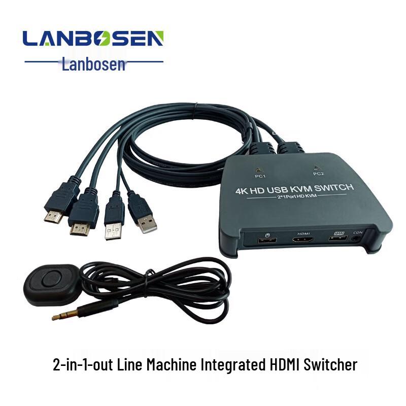 Серия KVM- и HDMI-переключателей Lanboson 4K