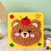 Sewing Needle and Thread Painting Cartoon Animal Felt Sewing Kit  Beginners