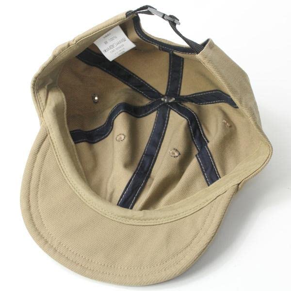 Short Brim Umpire Short Visor Stylish Outdoor Hat [regnuu] Men's Cap, Cap, (Beige (Solid Cotton))