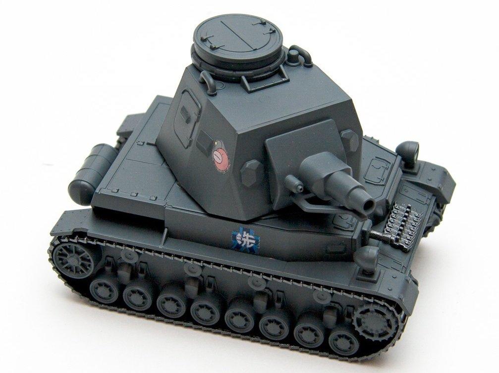 EBBRO Девушки и Панцер Немецкий Панцер IV Ausf. D Модель без масштаба, прибл.. Длина 95 мм, Пластиковая модель 30001