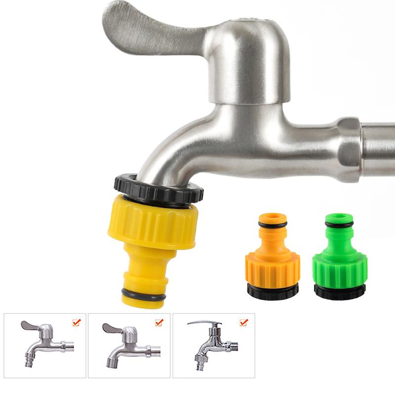 Быстрый соединитель для шланга 16 мм, ниппель с внутренней резьбой, адаптер для шланга, адаптер для садового полива, ирригационные фитинги, универсальный 1/2 "3/4" дюйма