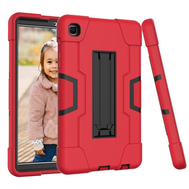 Shockproof Silicone PC Back Cover With Kickstand Galaxy Tab A8 10.5 X205 X200 Multi-Color Options