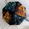 Fantasy Realms: Magic Mystery Folding umbrella durable Suitable for all seasons light travel Sun umbrella