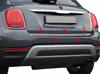 Кромка багажника (нерж) Carmos - Турецкая сталь для Fiat 500X