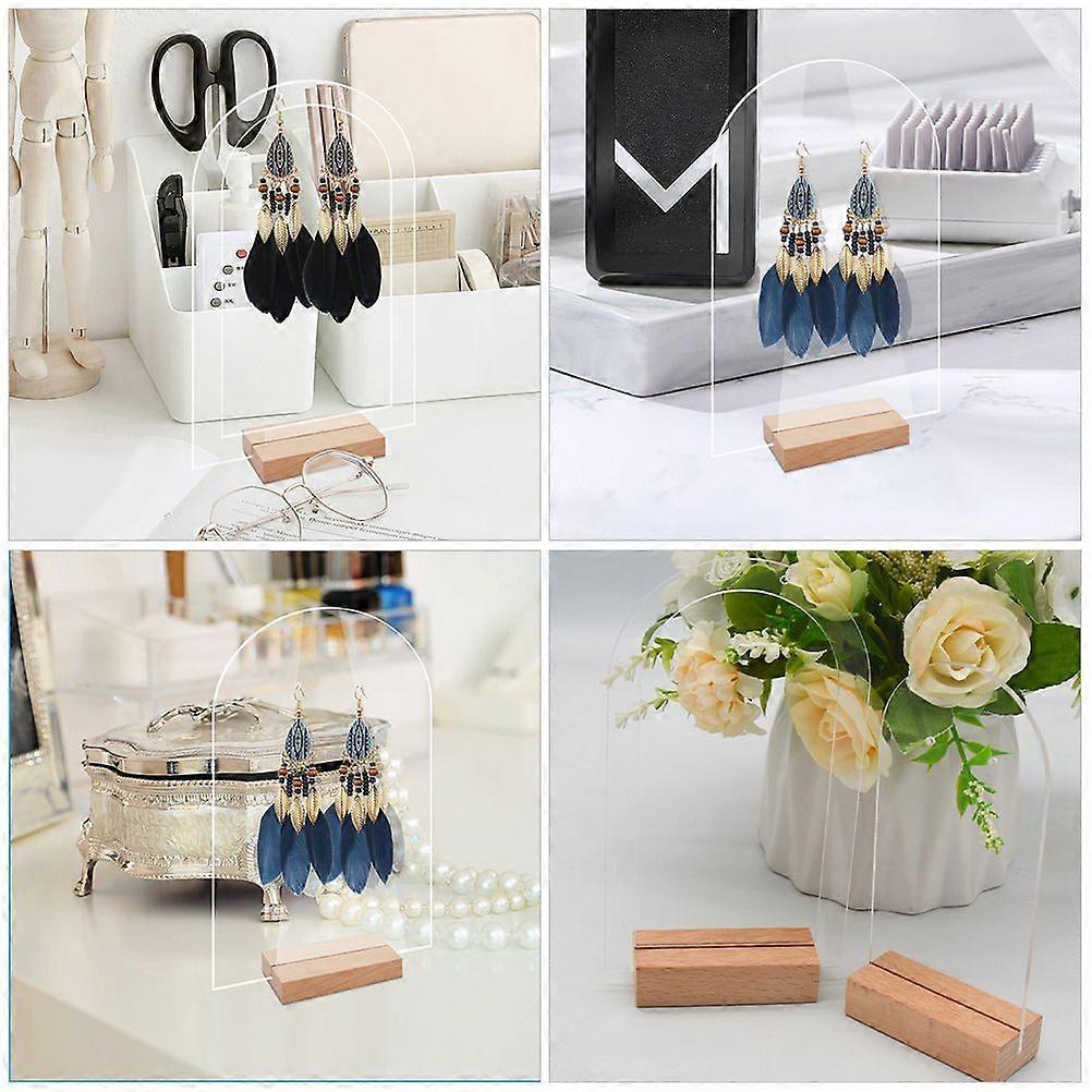 1 Set Earring Holder Earring Display Stand Earring Organizer Countertop Earring Hanging Stand