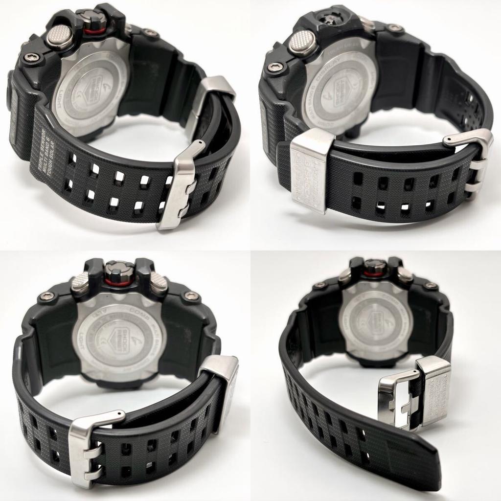 Casio Солнечный MUDMASTER Модуль 5463 Черные Часы Флагманские Радиоуправляемые G-SHOCK GWG-1000 Аналогово-Цифровые Мужские
