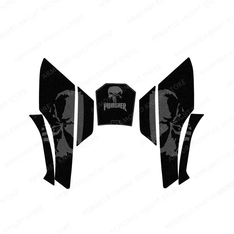 For CFMOTO 450MT 450 MT 2024 Motorcycle Side Sticker Fuel Tank Decal Protector Traction Pad Cover Decoration Sets Anti-slip