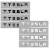 bfxhr7 8Pcs Car Door Bowl Handle Protector Stickers Anti-scratch Film for Tesla Juguete Coil 4 Model 3 2022 Y X S Cc3 Car Accessories