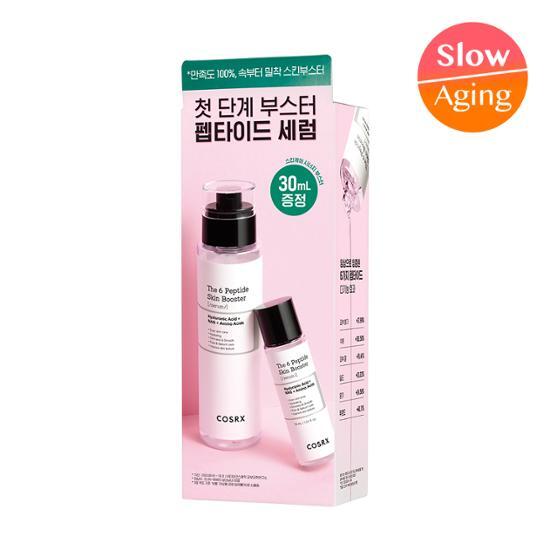 COSRX Специальная сыворотка-бустер для кожи с 6 пептидами, 150 мл (30 мл дополнительный подарок)