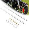 Мотоцикл Переднее Крыло Копье Отделка Для Harley Heritage Softail Classic FLSTC Touring Road King Electra Glide Ultra 1982-2025