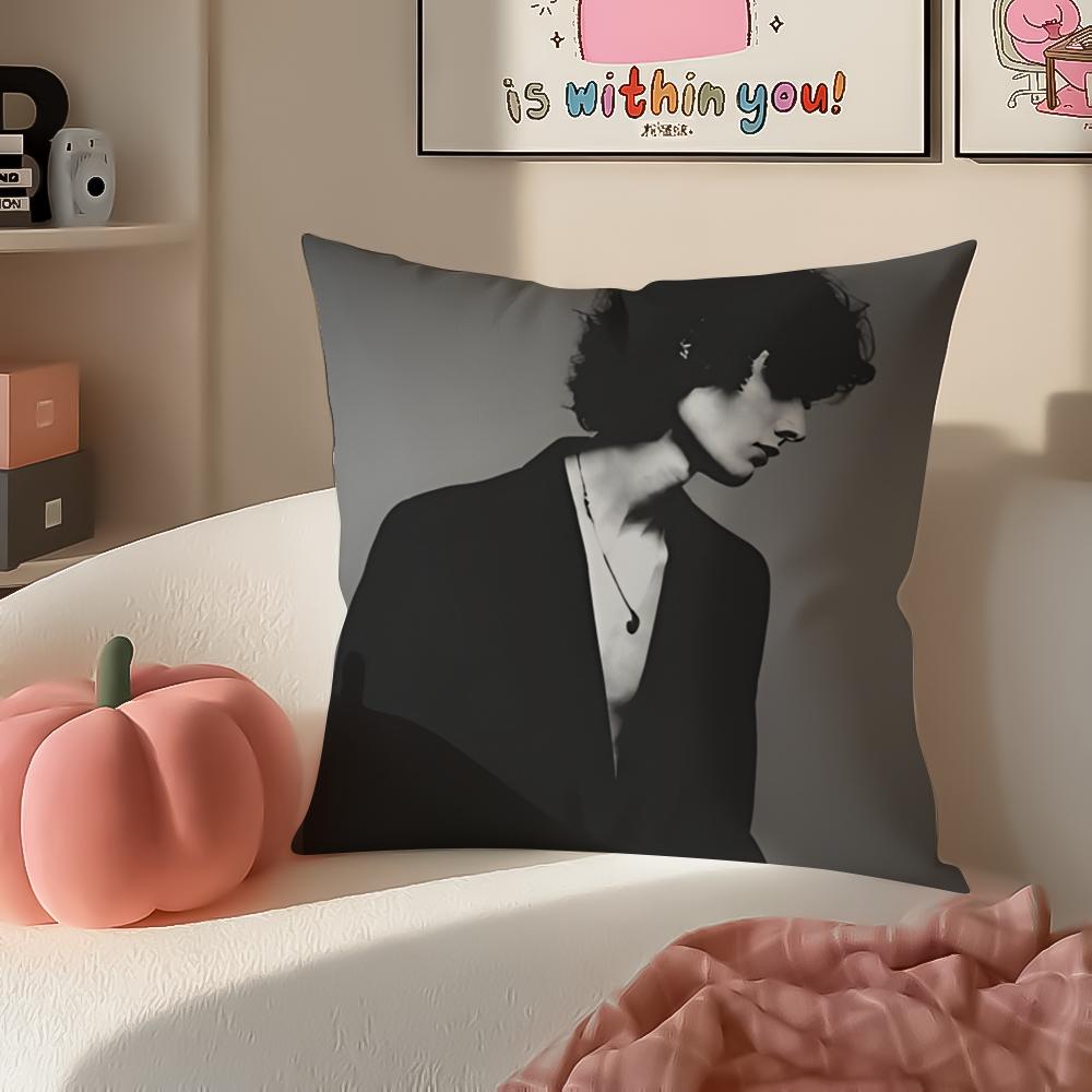 Soulful Latin Spanish Singer SSombr Cushion Cover Pillowcase Short Plush Invisible zipper Room Sofa Cushion Cover