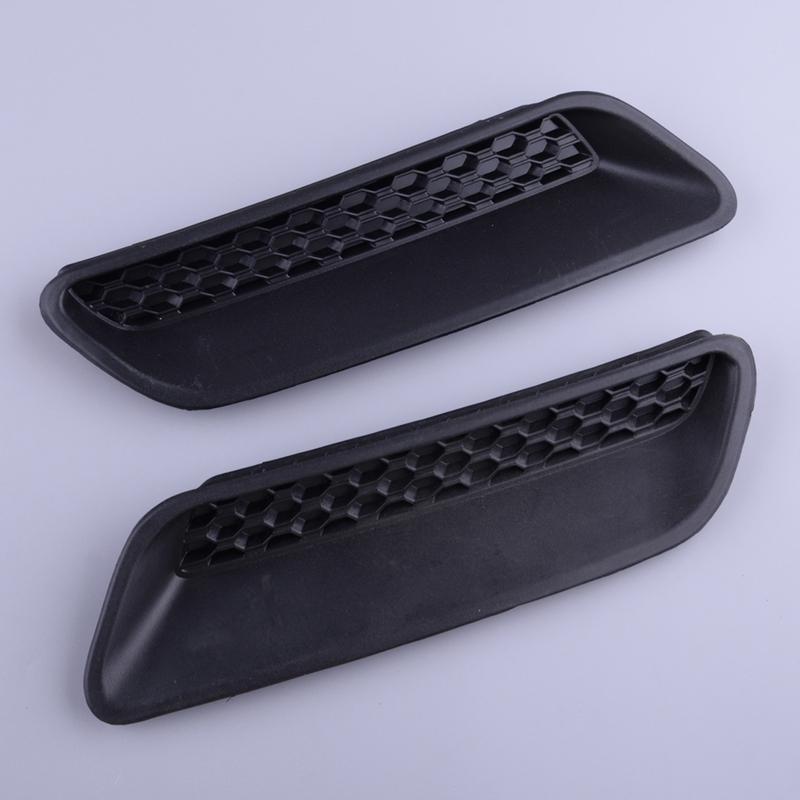 68324991AA 68324990AA 1 Pair Front Side Hood Vent Scoop Trim erts Bezel Cover Fit for Dodge Ram 1500 2500 3500 2009-2018