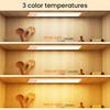 Motion Sensor Light Rechargeable Magnetic Night Light Adjustable Brightness Color Wireless LED Lighting for Closet Hallway