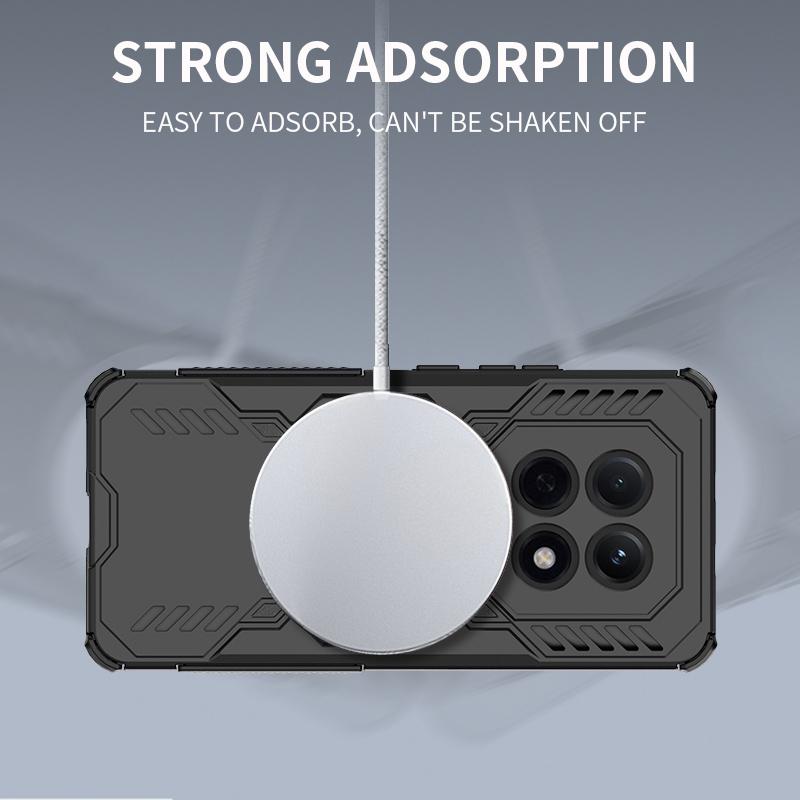 Heat Dissipation Case For Xiaomi Redmi Note 15 Pro 5G Pro+ 4G Cover Lens Protection Magnetic Wireless Charging Back Shell Fundas