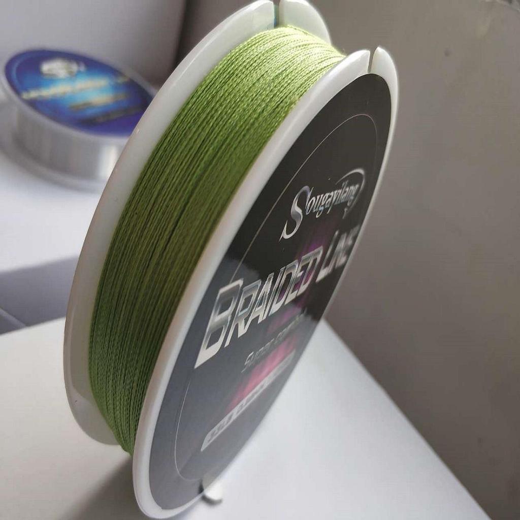 SOUGAYILANG PE Braided Fishing Line Multifilament 110 Yards 33LB Super Drag Line Abrasion Braid Fishing Line