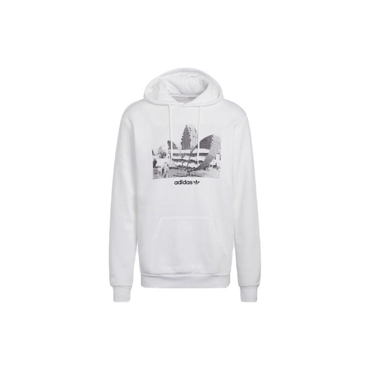 adidas Оригиналы GRAPHICS COMMON MEMORY Свитшот Мужской Белый HC7164