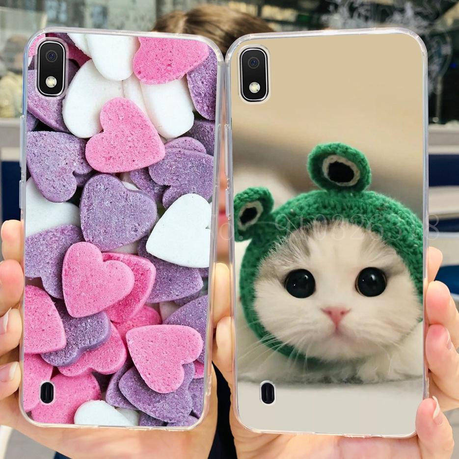 For Samsung Galaxy A10 Case Cute Fashion Painted Cover Soft Slim Phone Case For Samsung A10 A 10 s Galaxy A10s Back Cover Bumper