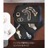 Yamazaki Accessory 3-Tier Tray Tower Black Approx. W24.7xD15.7xH25.7cm Tower Small Item Storage 4725