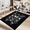 1PC Skull Bat Non-Slip Floor carpet, suitable for Office, bedroomand playrooms. It can also be used as a sofa footrest cover-T71
