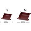 Office Storage Appliance PU Leather Storage Tray Desktop Storage Home Decoration