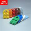 100 шт. Пластины MOC 2x3 Модифицированные с отверстием 3176 Соединительные Детали Конструктор Игрушка Подарок идеально подходит для Детей