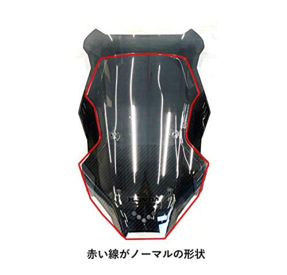 ADV150 ветровое стекло с длинным козырьком дымчатое HONDA Honda внешняя инструкция по эксплуатации в комплекте
