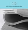 Круглая скакалка и коврик для йоги TPE: Звукоизолирующая, ударопрочная подушка для фитнеса, танцев и упражнений в помещении