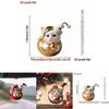 Car Interior Ornament Acrylic Cat Cartoon Style For Christmas Decoration And Holiday Gift