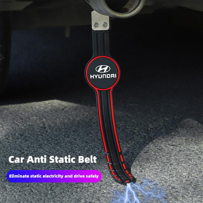 Car Traction Belt Anti-static Grounding Chain Anti Static Strip For Hyundai IONIQ Sonata Elantra Grandeur i20 i10 SantaFe i30 P40