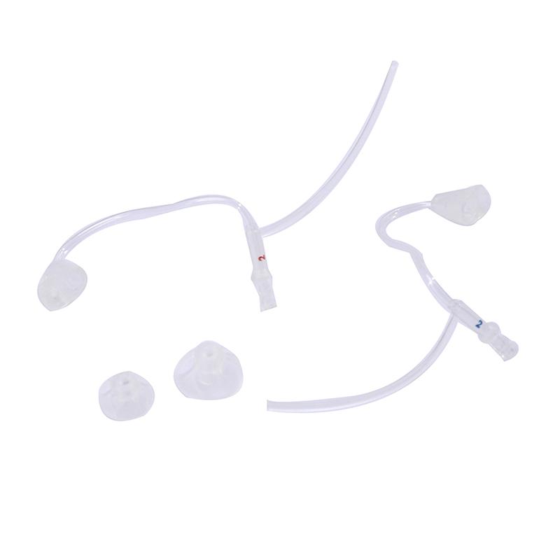 2Pcs Left Right Ear Hearing Aid Replacement Tube Earphone Hearing Amplifier Tool