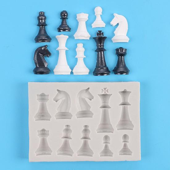 DIY форма для торта пищевой класс BPA антипригарная шахматная бесплатная термостойкая форма для шоколада кухонные аксессуары