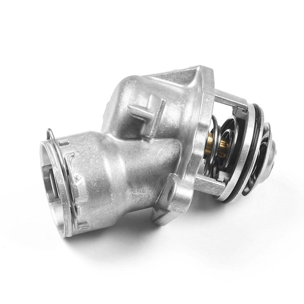 Высококачественный термостат охлаждающей жидкости двигателя в сборе с датчиком 2722000115 для Mercedes C300 C350 E350 ML350