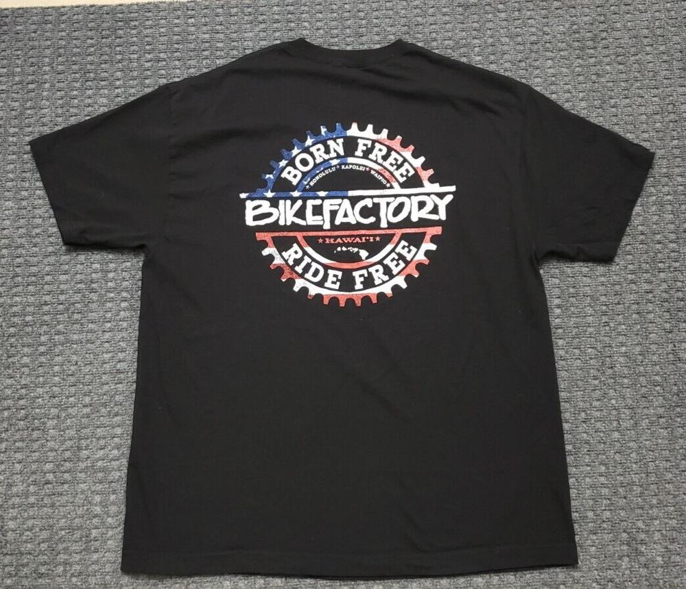Футболка унисекс Bike Factory Hawaii Honolulu Kapolei Waipio