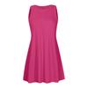 Womens Summer Dresses Loose U Neck Sleeveless Sundresses Dress With Pockets