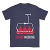 Snowboard Board Meeting TShirt Summer  Cotton TShirts For Unisex Trending Print Tshirt Short Sleeve Y2K Funny Top Tees