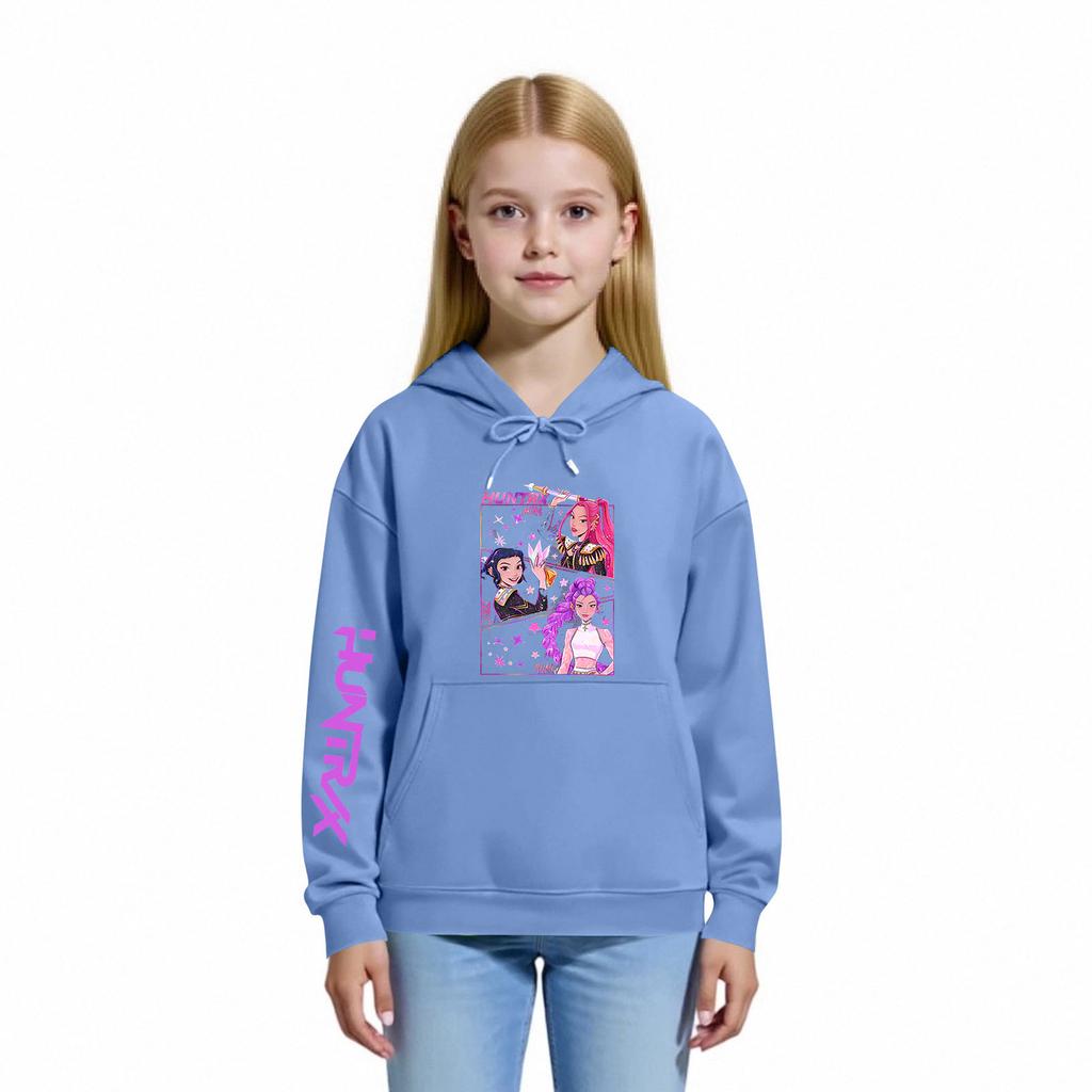 Children's Hoodie Boys And Girls Fashion Printed Long-sleeved Hoodie