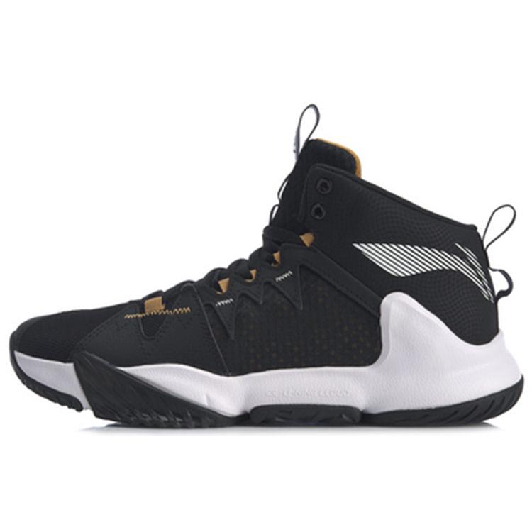 Li Ning Storm OUTDOOR Амортизация Износостойкие Нескользящие Средняя высота Баскетбольные кроссовки для выступлений Мужские ABPQ009-2