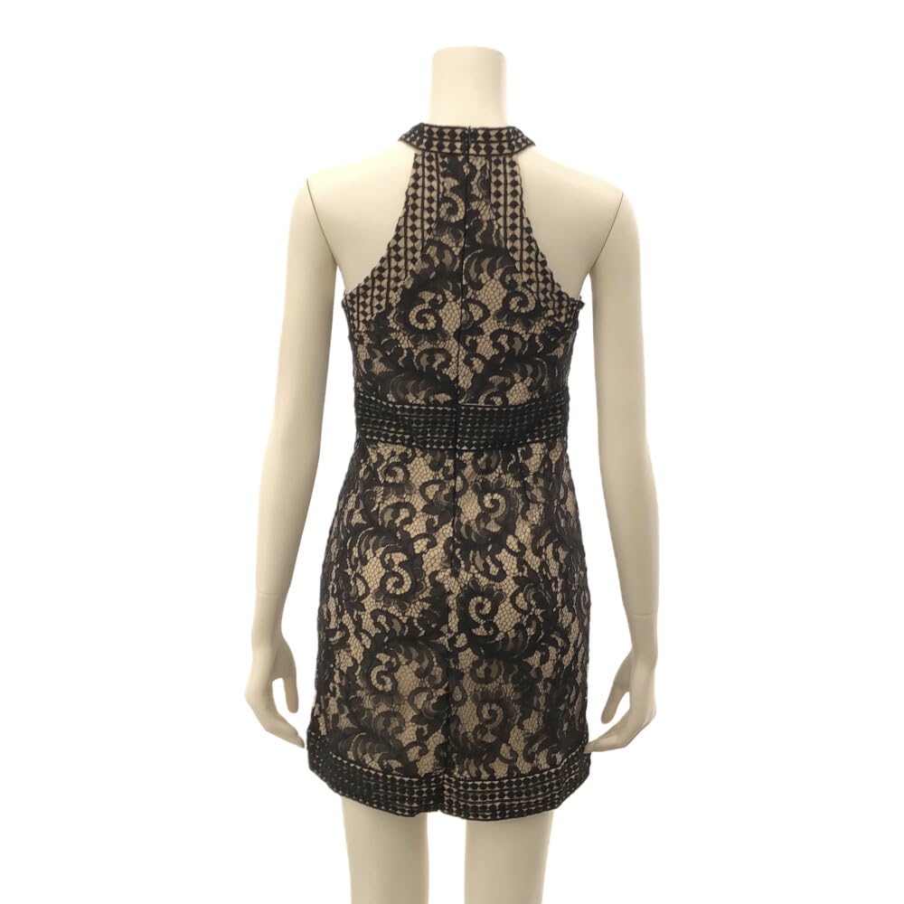 GRAXIA Кабаре Мини Платье Американского размера L, Платье, Рукав, Без рукавов, Кружево, Женское, Белое,