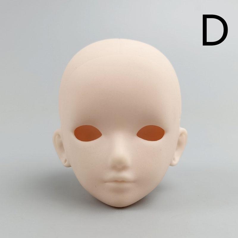 Кукольные пластиковые мягкие головы для поделок