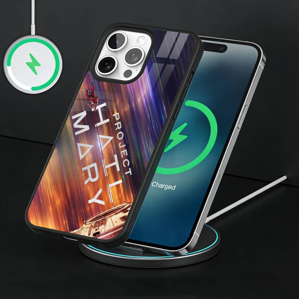 Movie Project Hail Mary Phone Case For iPhone17,16,15,14,13 Plus,Pro Max Magnetic For Magsafe Wireless Charging