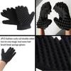 Hair Sponge Brush Hair Sponge Gloves,Curls Coil Magic Tool,New Double Side Two in One Magic Twist Hair Sponge Afro