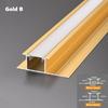 Настенная панель Угловой светодиодный алюминиевый профиль 5/8 мм Встроенная настенная плитка Закрывающая кромка Барная лента Домашний декор Линейное освещение
