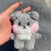Классические плюшевые кулоны с персонажами, подарки, игрушки, плюшевые украшения, 1 шт., плюшевый брелок, милый кулон для рюкзака, подарок для пары.