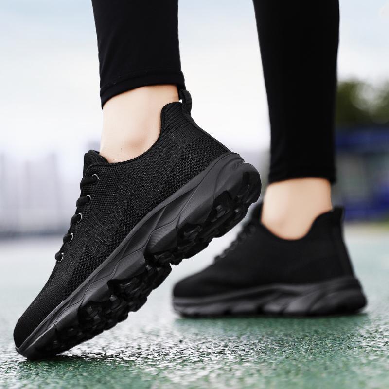 Women's Sports Casual Shoes Women's Shoes Mom Shoes Stepstone Old People Shoes Breathable Mesh Shoes