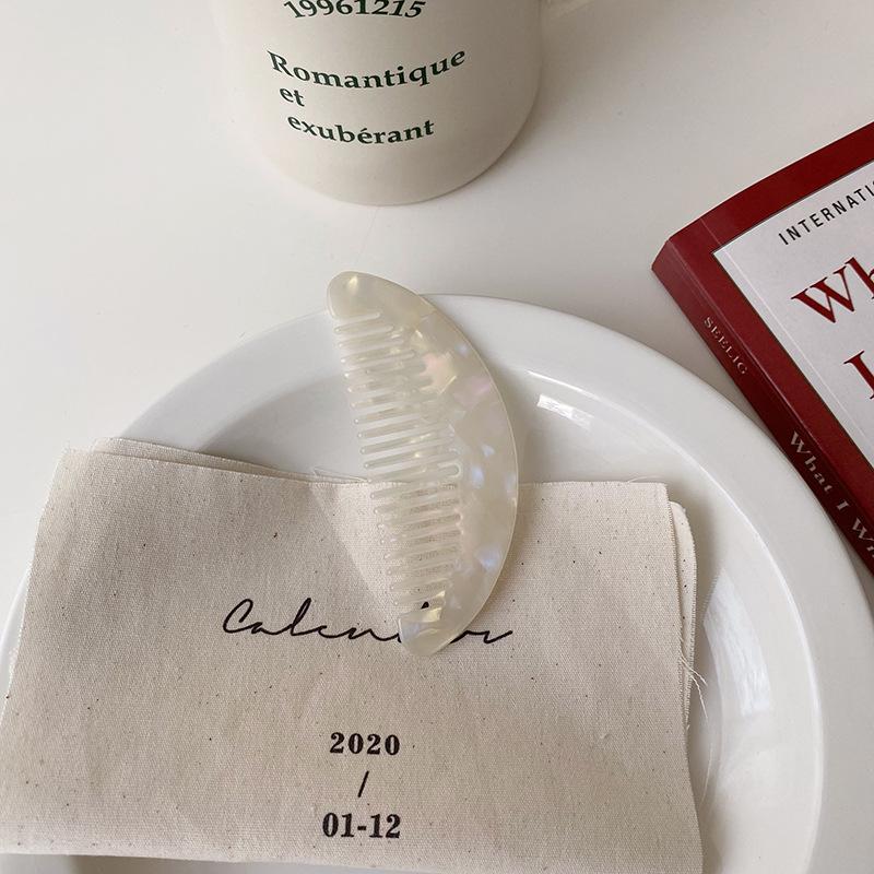 Ацетат антистатическая парикмахерская расческа корейская мода массаж головы расческа для волос щетка для стрижки волос для женщин и девочек инструменты для укладки волос