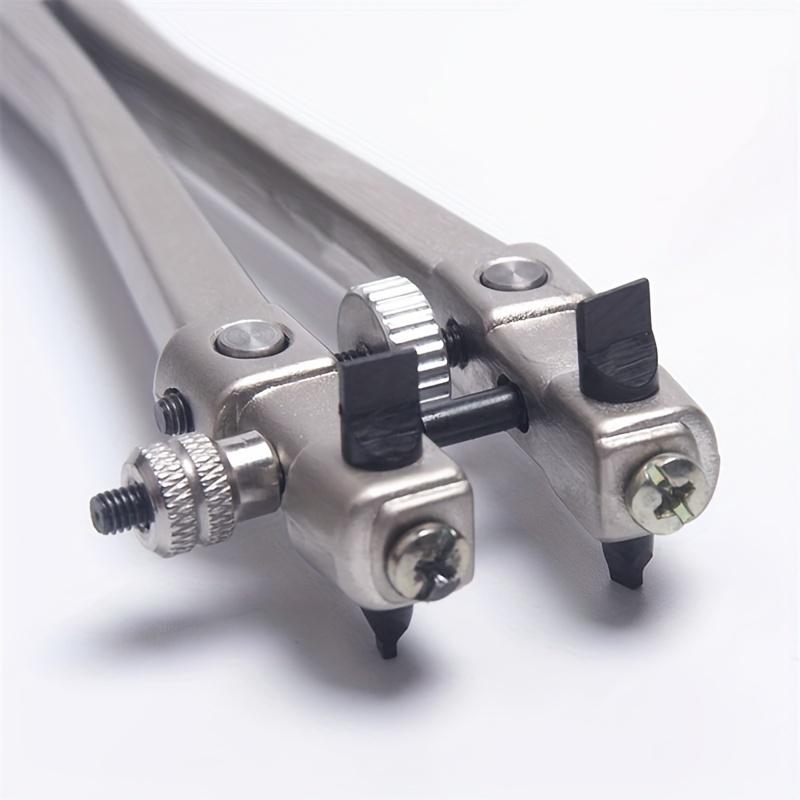 1pc High Manganese Steel V-Shaped Watch Case Opener for Battery Replacement & Repair Tool