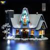 Набор светодиодной подсветки своими руками для LEGO Icons 10293 «Визит Санты» Декорация из строительных блоков Регулируемые аксессуары для освещения