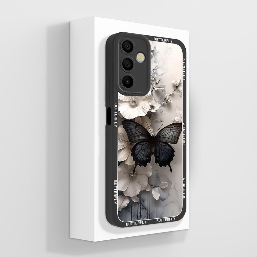 Для Samsung Galaxy A15 A16 A14 M15 M16 F13 F15 Чехол Милый Мультяшный Узор Астронавта Жидкий Силикон Защитный Чехол От Падений Для Samsung Чехол