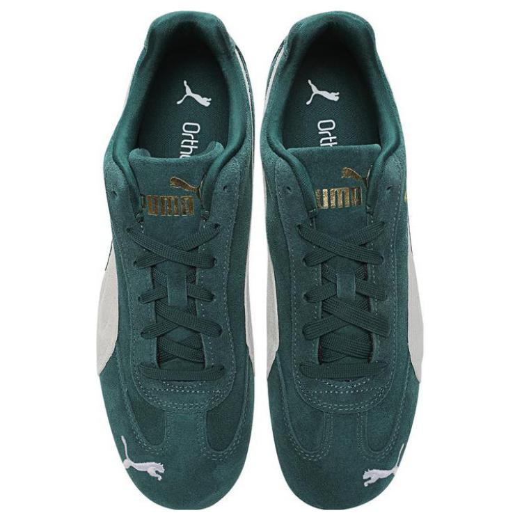 Puma Кроссовки Speedcat OG Dark Myrtle Unisex Зеленые Белые 398846-12