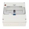 Power Distribution Box with Indicator Light 8 Way Outdoor Circuit Breaker Enclosure IP66 Water Proof Plastic
